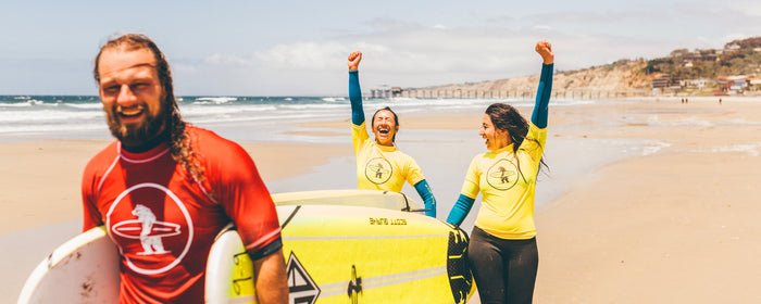 Surf Lessons San Diego, CA - La Jolla, Mission Beach, Pacific Beach ...